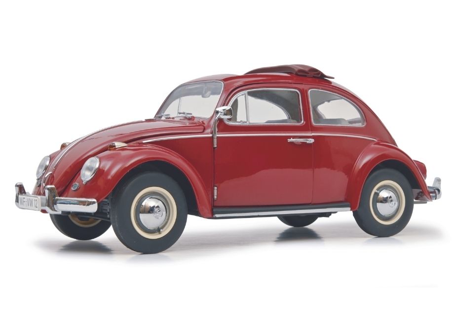VW Käfer Faltdach rot 