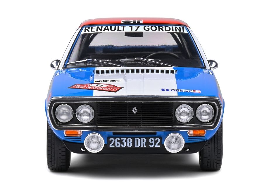 Renault R17 Gordini - Rallye Press on Regardless 1974 1:18 – Technikwelt