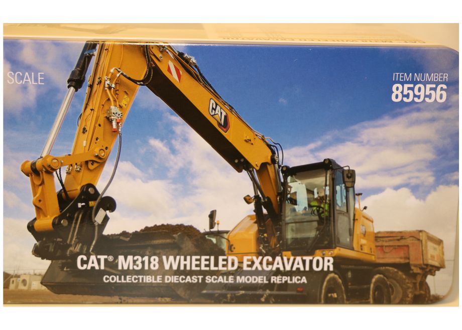 CAT M318 WHEELED EXCAVATOR カスタム品 1/50 Cat M318 Wheeled Excavator 1:50 – Technikwelt