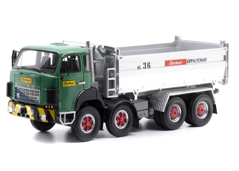 Miniature Deagostini 1:43 N.50 - Saurer D330 F 8X4 - Camion Vintage Suisse 1977 - Neuf