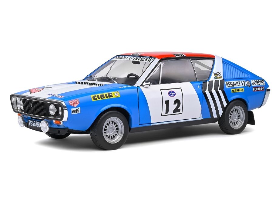Renault R17 Gordini - Rallye Press on Regardless 1974 1:18
