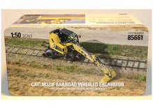 Lade das Bild in den Galerie-Viewer, Cat M323F Railroad Wheel Excavator - Safety Yellow 1:50
